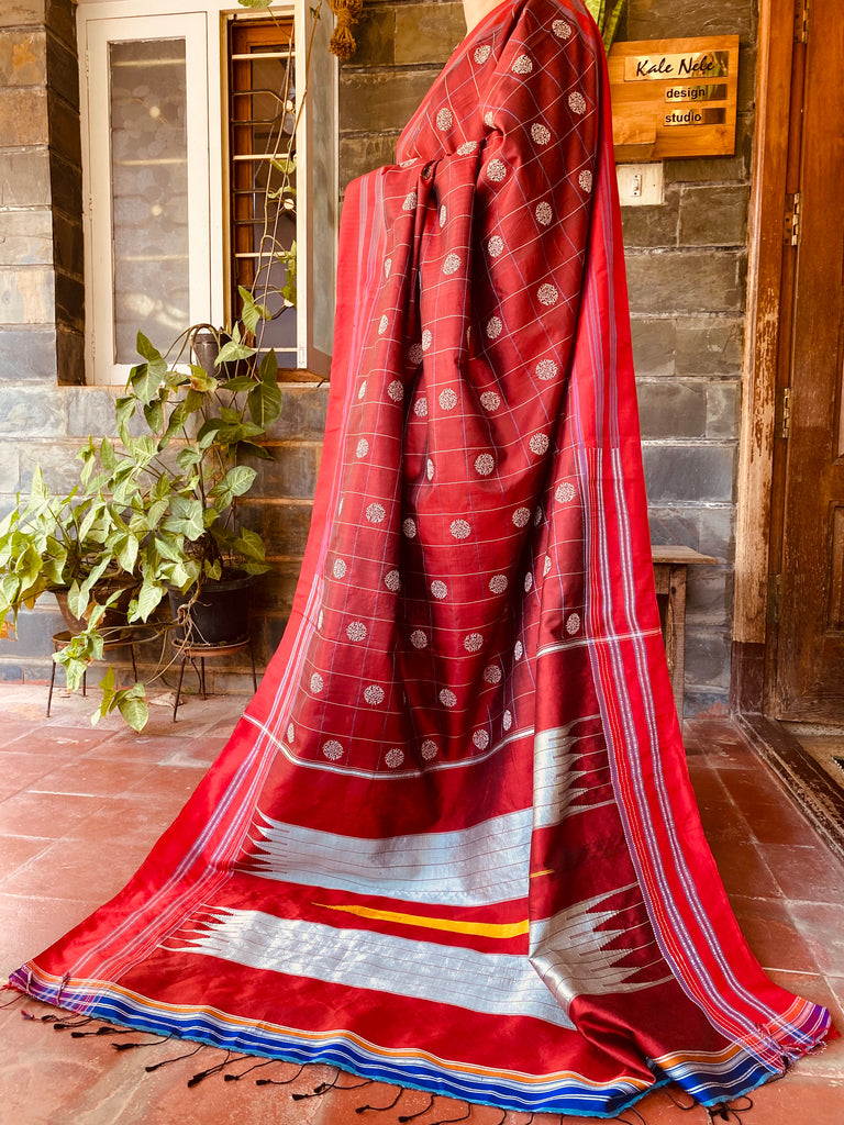 Ilkal Sarees with Kasuti Embroidery